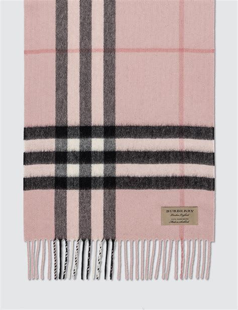 burberry scarf pink grey|Burberry check cashmere scarf sale.